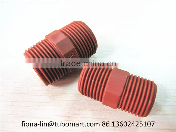 PPH pipe fitting with thread fittings of pph new plastic material