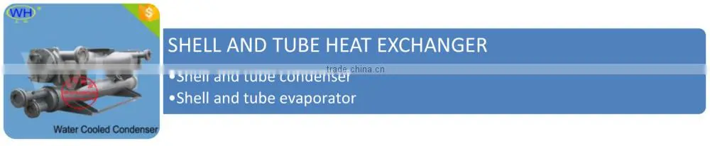 Copper tube Shell and tube type heat exchanger