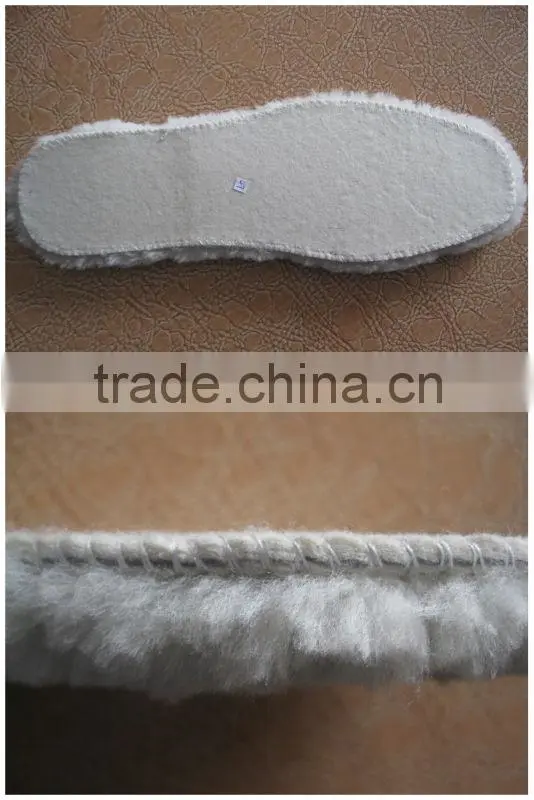 Winter sheepskin shoe insole / healthy, warmly