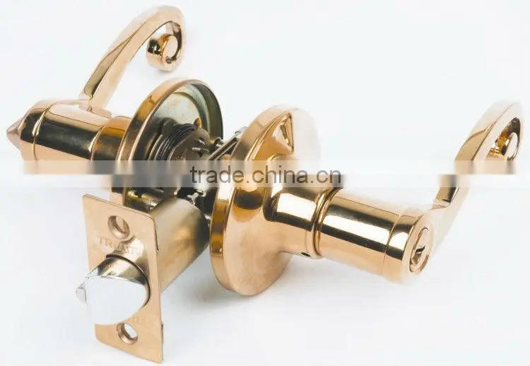 6481SN-ET:Trust ANSI Grade 3 Tubular Zinc Alloy Lever Lock
