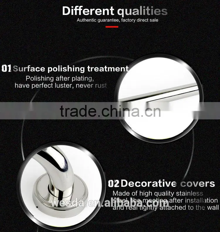 Stainless Steel safety grab bar /Bathroom Handicap Grab Bar 307
