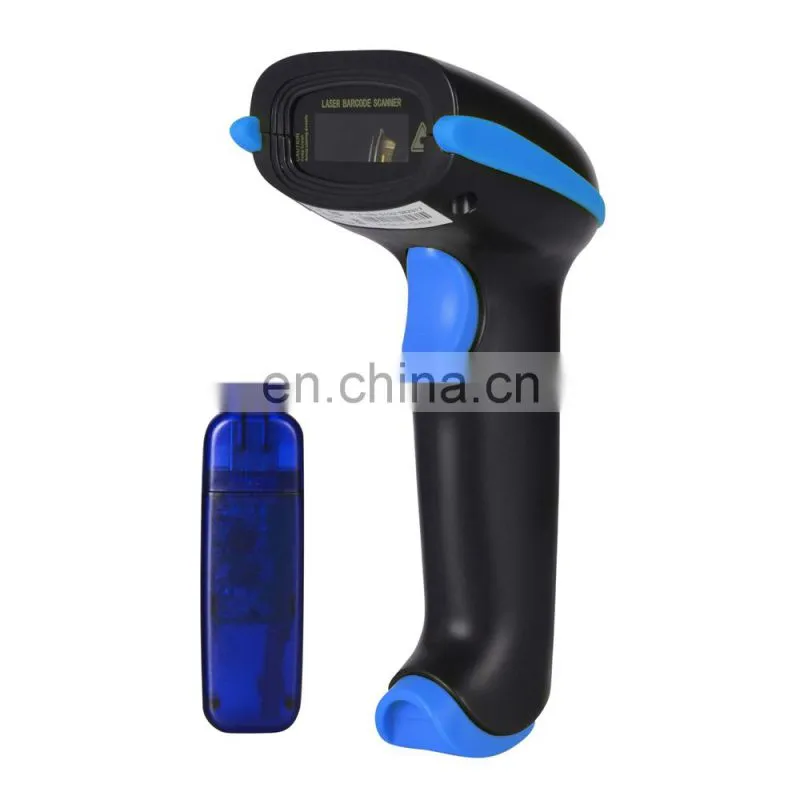 Barcode Scanner 1D with stand Wireless Full-Automatic Induction Laser Machine