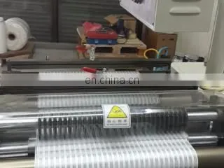 Automatic non woven fabric slitting and rewinding machine