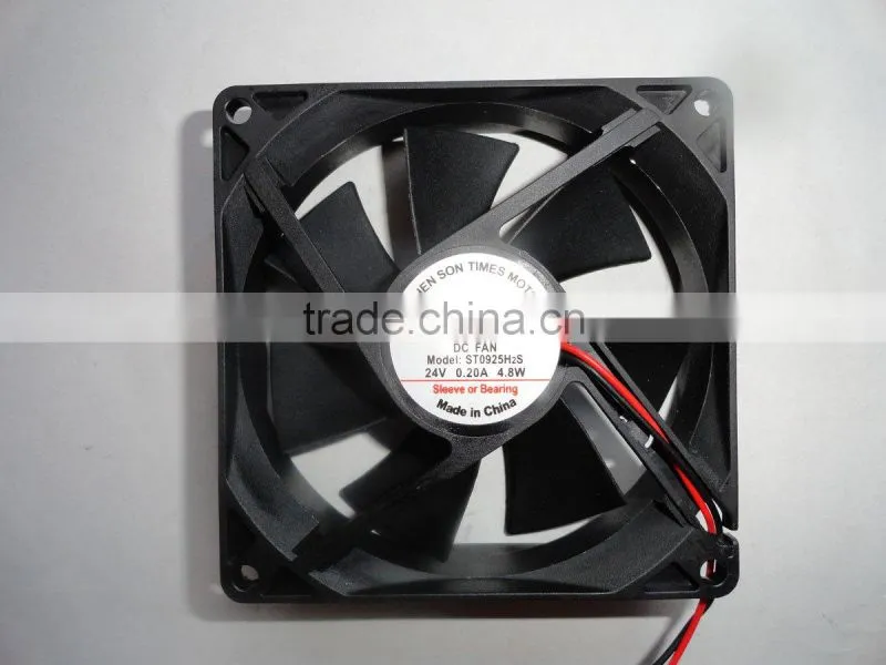 92*25mm waterproof cooling fan dc 5v 12v 24v