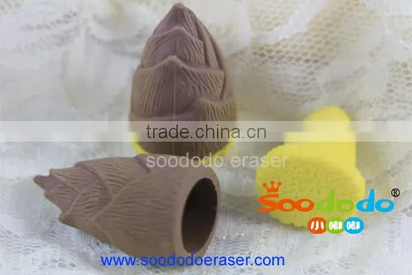 Puzzle Eraser Bamboo Shoots Shaped For Kids