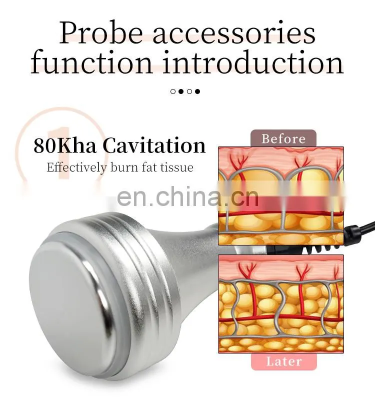 Factory Price RF Vacuum 80K Ultrasound Cavitation Therapy 8D Carving Slimming Machine 5D Weight Loss BIO Massage Body Detox