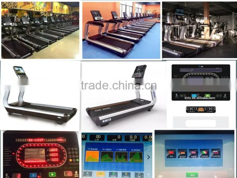 commercial treadmill /hot sale gym equipment with factory price /treadmill /tz-7000