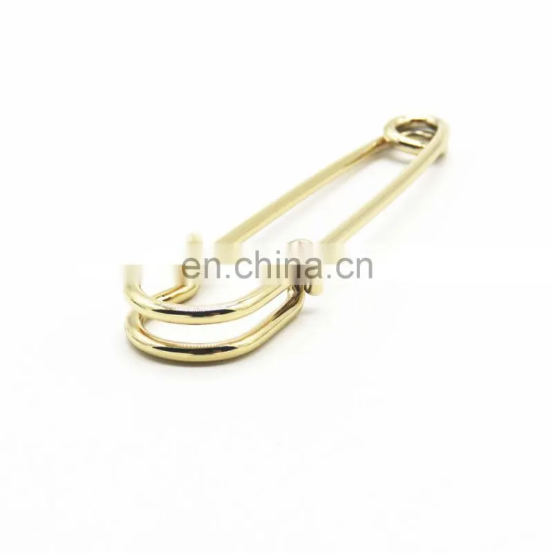 Hight Quality Gold Large Safety Pin