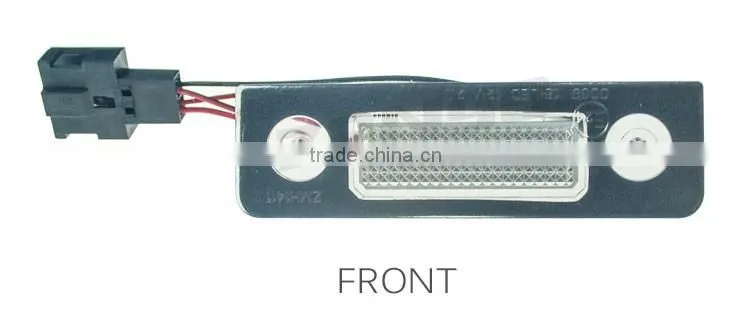New Lowest factory price 3014SMD 18leds OCtavia Led License Plate
