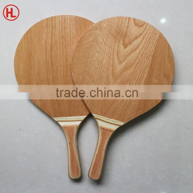 new design solid wood beach tennis racket/beach bat/beach paddle