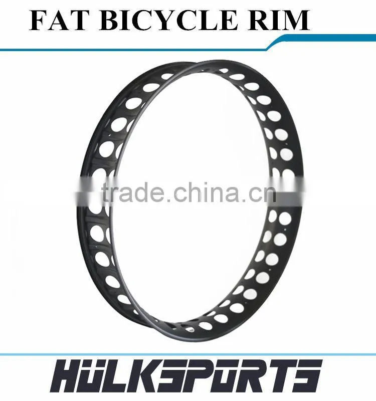 High Quality CheapBicycle Parts 26ER Profile 25mm Fat Wheel Rims Width 100mm Carbon Fiber Wheels Tubuless Rims Fat Bike Wheels
