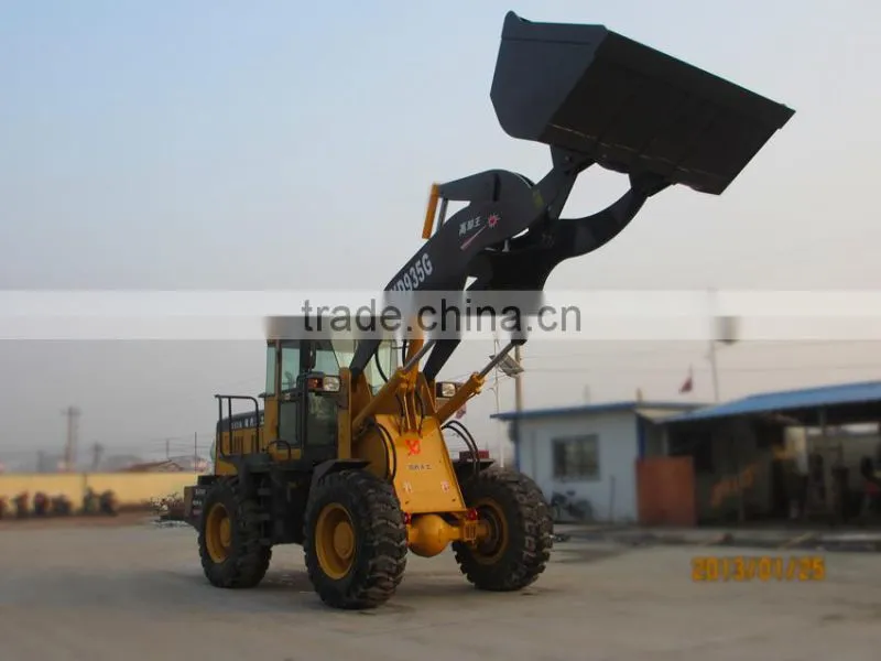 4.5m high dump wheel loader for sale XD935G farm machinery alibaba express china made