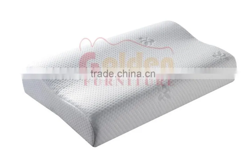 Air touch luxury gusseted custom memory foam pillow