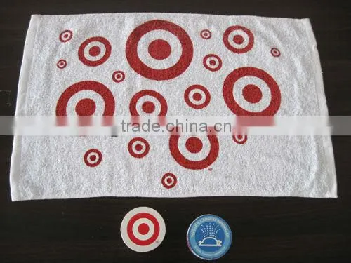 Round shape compressed towel for promotion