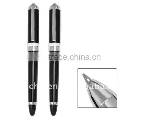Hot sell heavy pen product in black metal ball pen