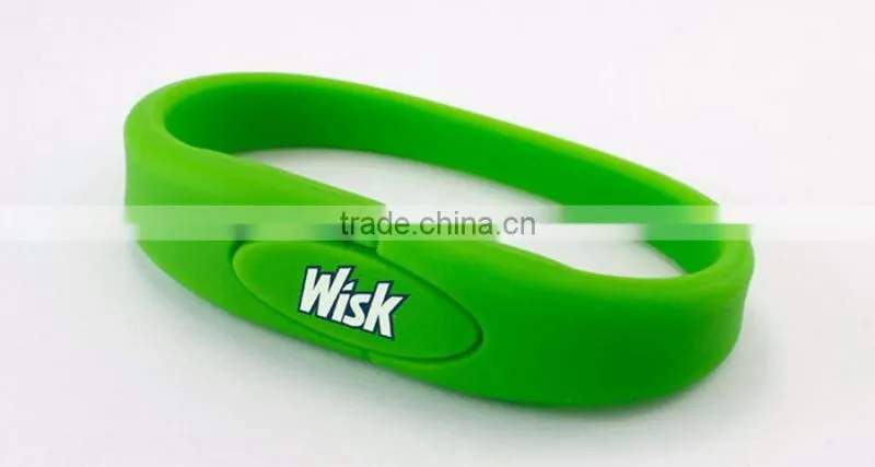 bracelet usb stick with customizing colours imprint
