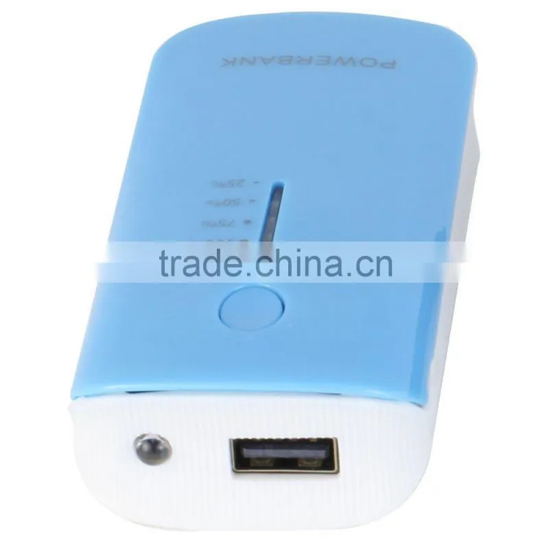 Portable emergency torch with power bank 5600mah