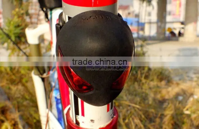 2 LED 4 Color Option ABS Material Alien Shape Bike Light Spider Tail Light