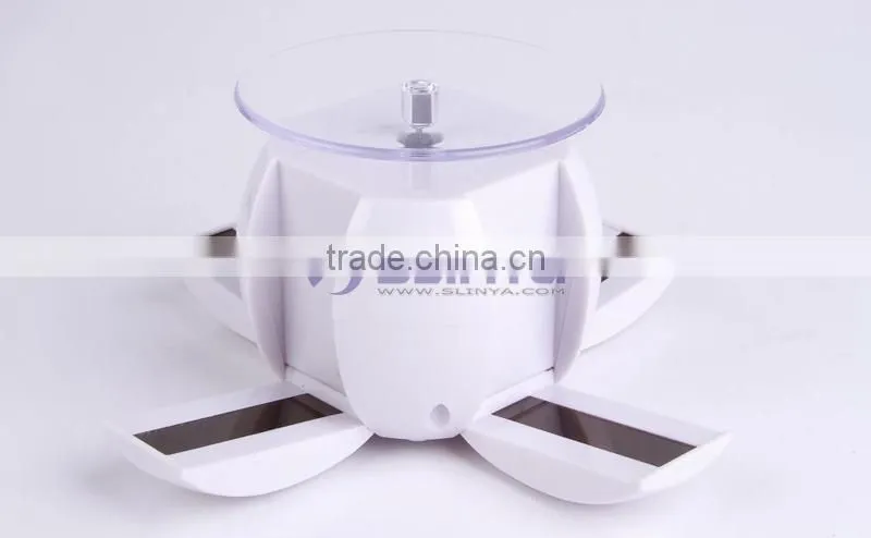 Red Yellow Green Shell LED Indicate Solar Power Product Counter Show Stand
