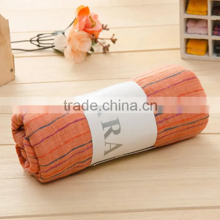 New Style Oversized Viscose Vertical Colorful Striped Scarf