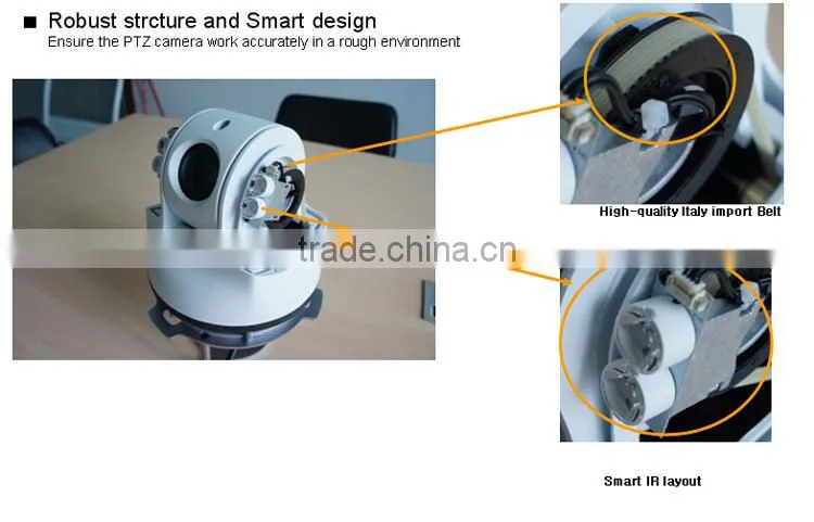 HD 1080P RS485 PTZ Spped Dome Camera 10X Zoom 1080P High Speed HD-SDI IR Mini Dome Camera