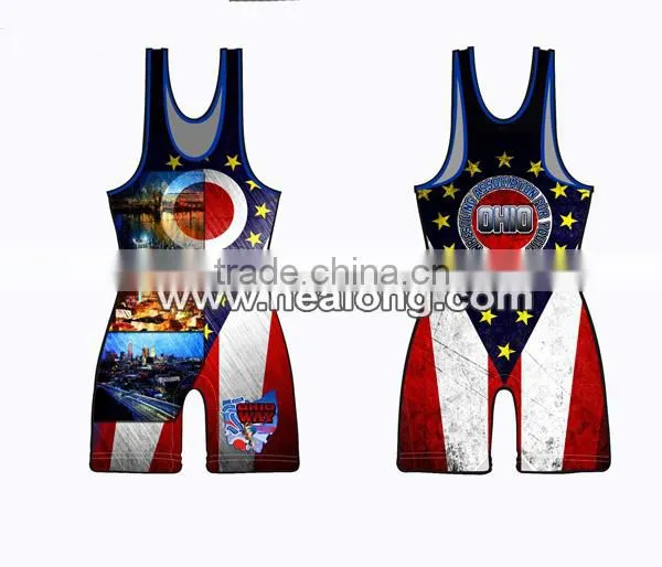 Wrestling apparel, wrestling singlet, wrestling wear
