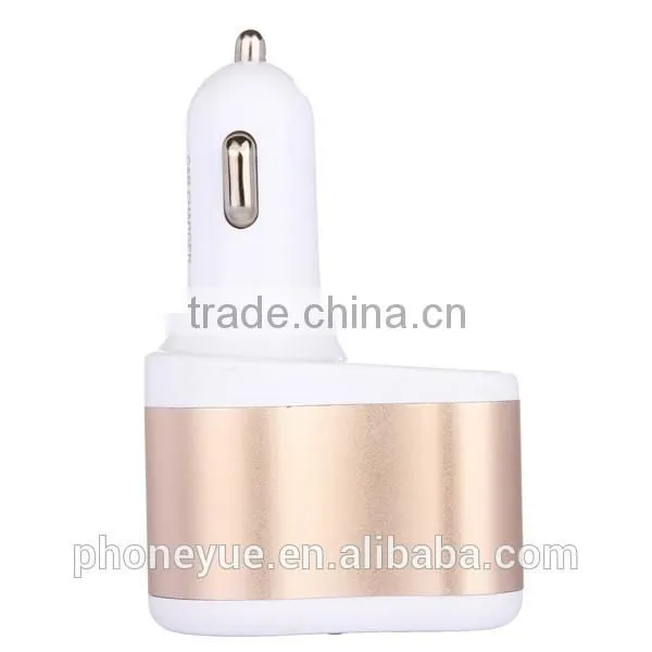 dual port car cigarette lighter socket adapter charger for iphone