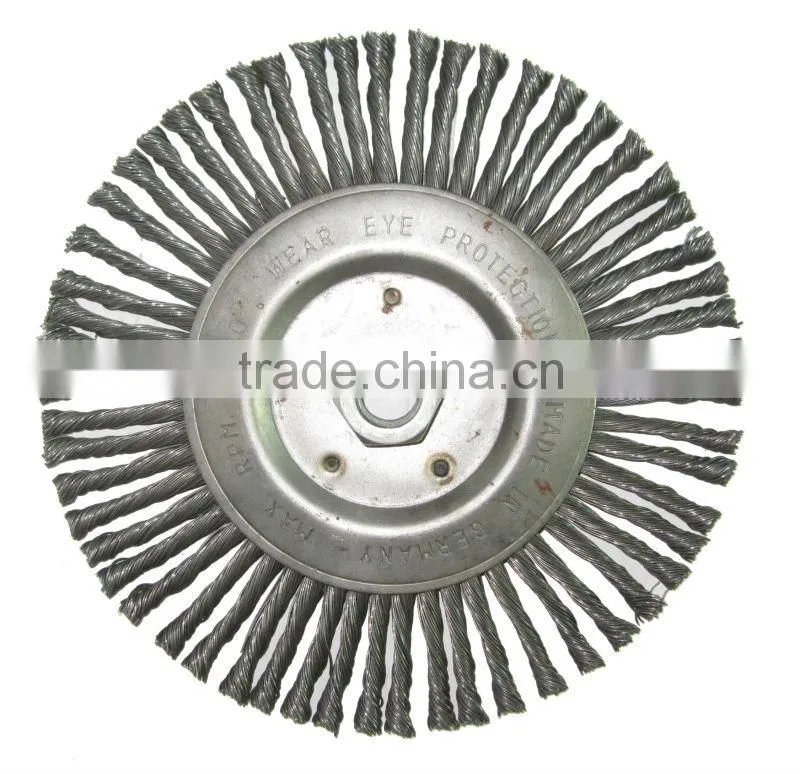 M14x2 5/8-11 Twisted wire brush