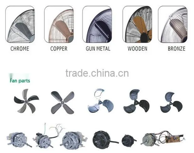 CE GS Certificate high quality 12" inch 3 speed metal desk fan