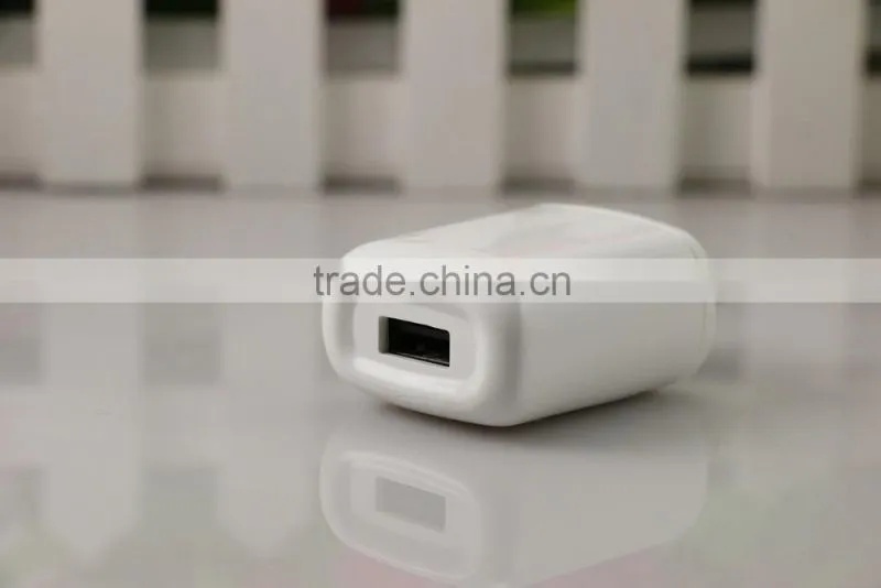 white USB wall charger flat USB home charger