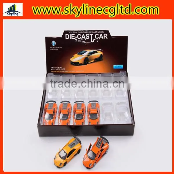 1:32 die cast model car pull back car static alloy mini car toy