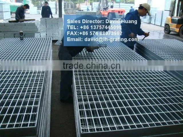 GI metal grating,galv steel grid