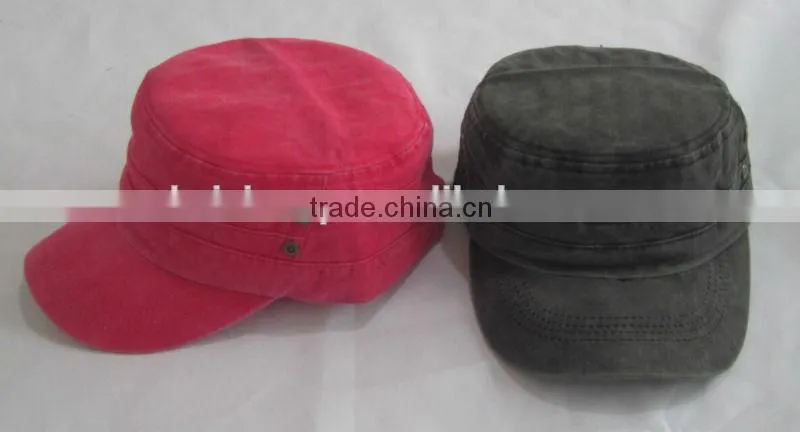cotton military cap star