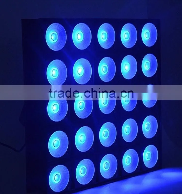 25x30w 3 in 1 RGB LED Matrix Blinder Pixel Panel Beam Light Magic Effect light DMX512 Disco DJ Stage Lighting party for Stage Li