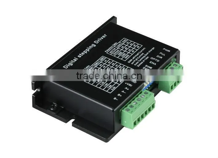 Digital stepper motor driver using new 32-bit DSP with high performance, low power consumption, high torque, and low noise