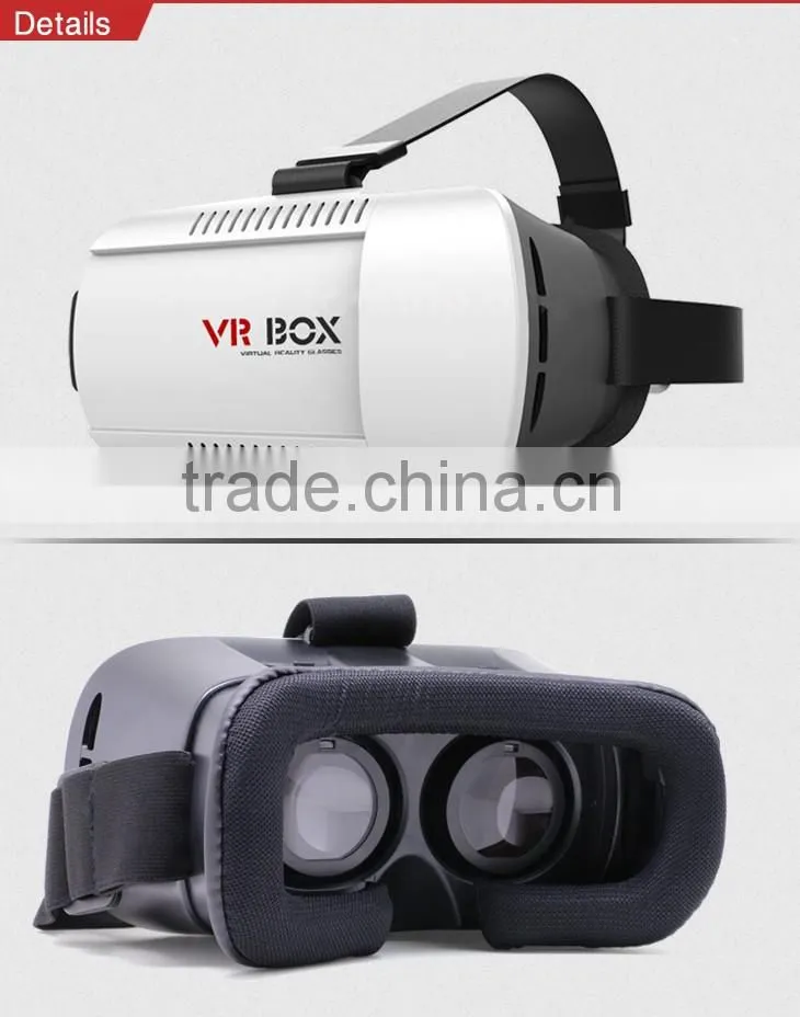 2016 hot new products 3.5inch to 6 inch screen size 3d virtual screen video glasses