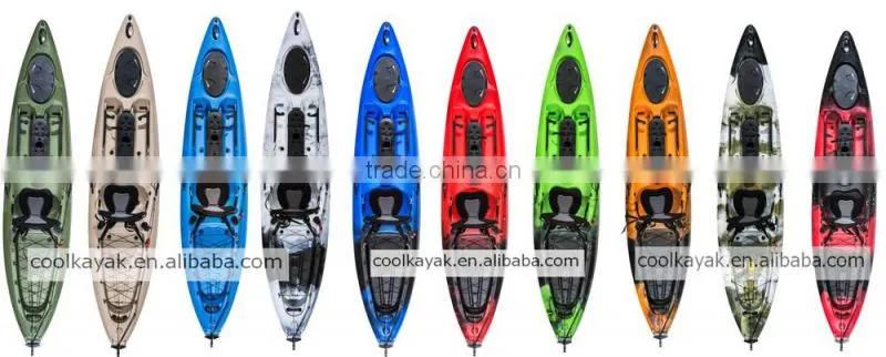12 ft fishing pro angler sea kayak with pedals