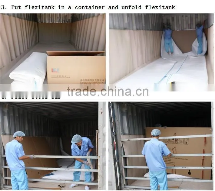 The best price of food grade flexitank for Edible oil Packing and transportation