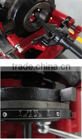 automatic tube cutting machine/threading machine