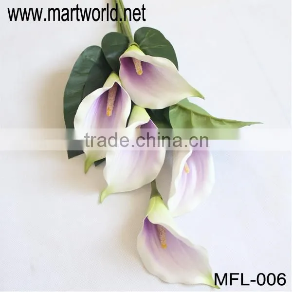Decorative Calla lily artificial wedding flower for wedding & party decoration for sale (MFL-006)