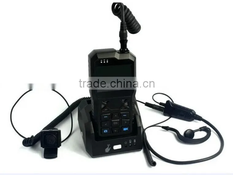 with 2.4"TFT 480*234 Resolution MonitorSupport USB Data Backup WIFI GPS 3G/4G for policeman Body worn dvr portable camera