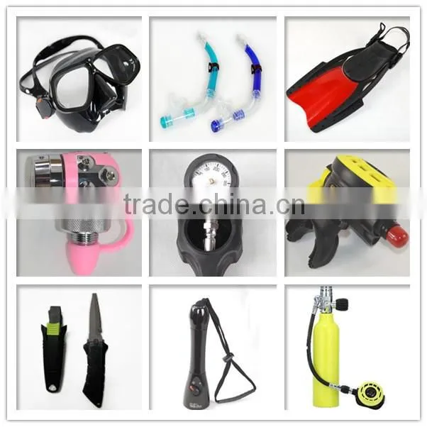 2015 hot sale cool diving fin swimming set for adult free diving fin F05