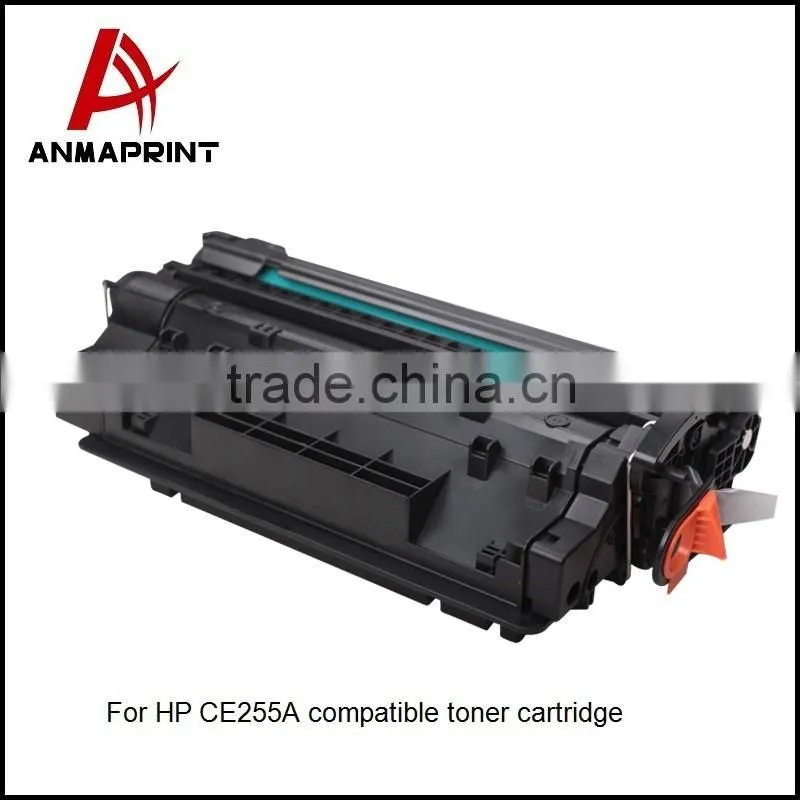 Wholesale CE255A compatible 55A toner cartridges for HP LaserJet P3015/3015d/3015dn/3015x laser toner cartridge