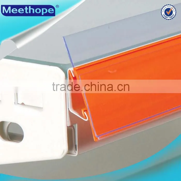 Plastic H Label Holder for Shelf