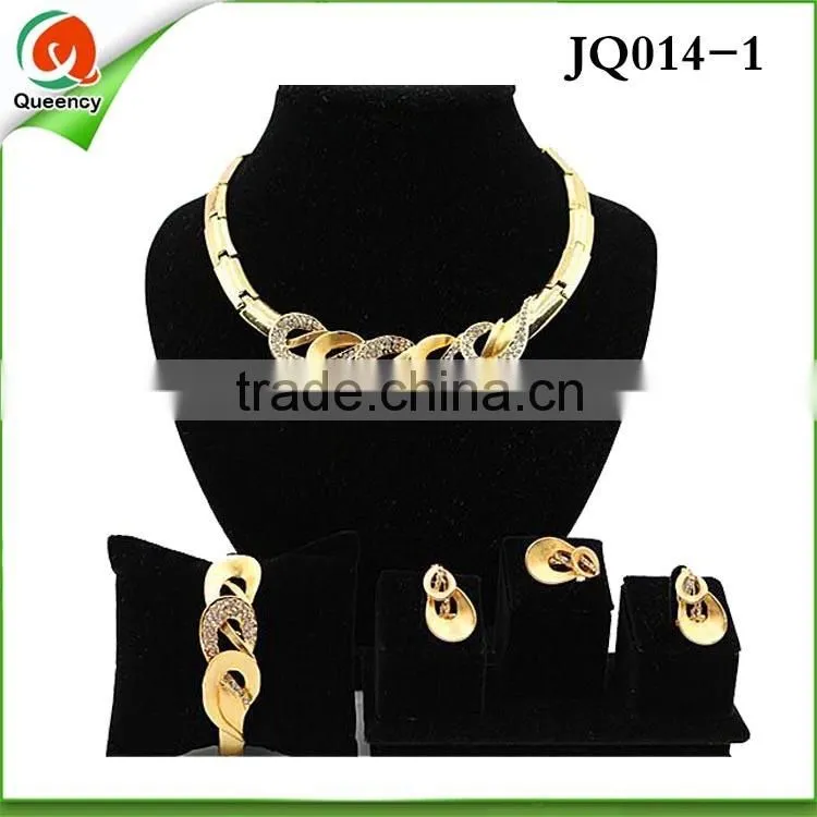 2016 gold 18K jewelry for ladies, fashion African Jewelry Sets JQ013