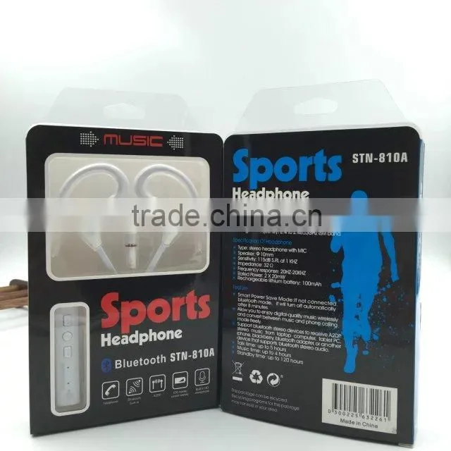 Latest sports bluetooth wireless earbuds with high quality