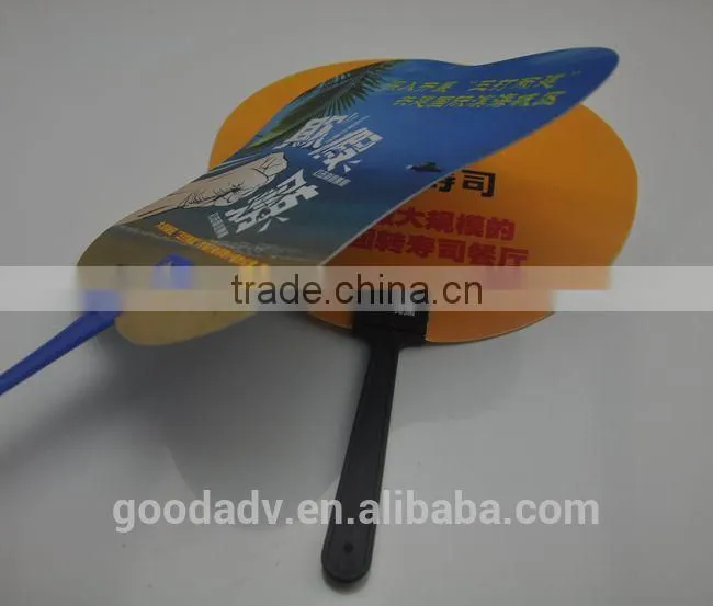 high quality PP plastic cheap wedding fans / hand fans bulk