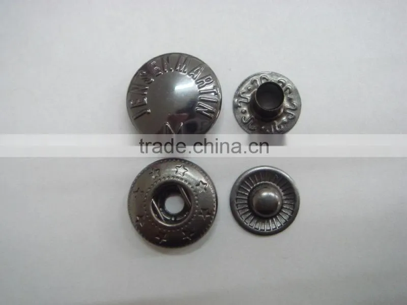 15mm most used good polished hung electric snap button