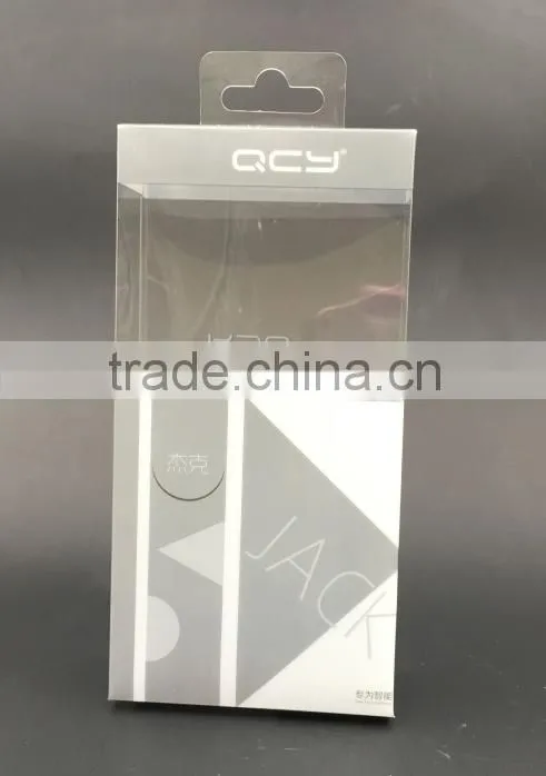 Shoe box plastic packaging
