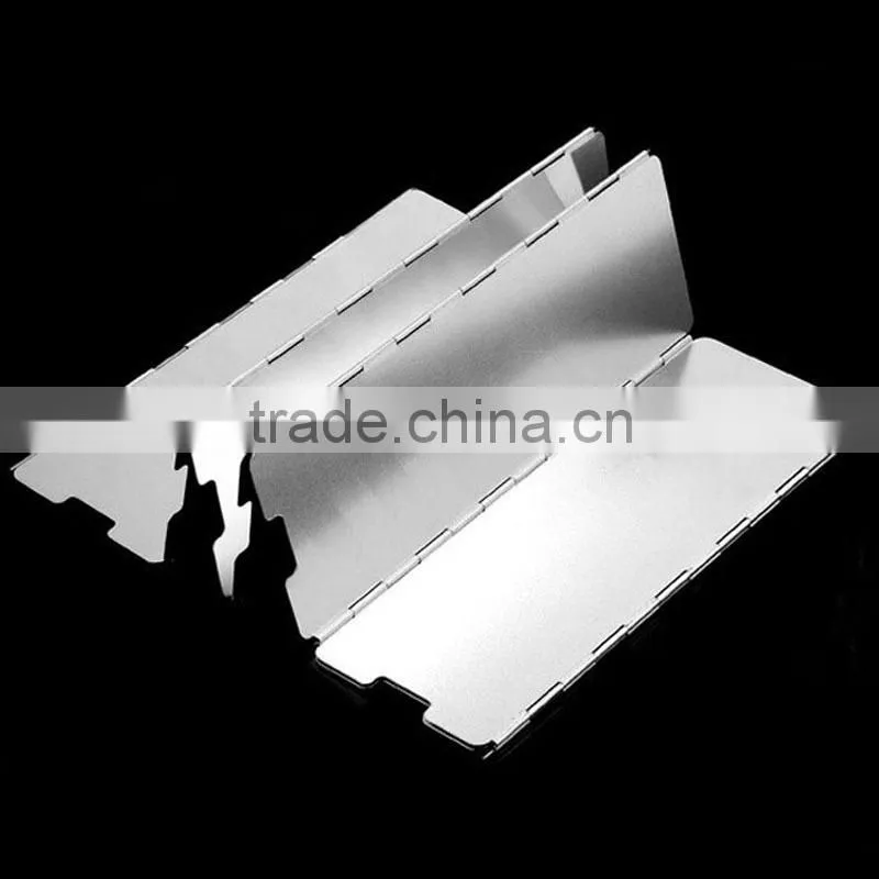 outdoor aluminum wind shield